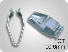 metal clip model no. CT 0.6mm