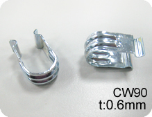 metal clip for hanger model no. CW90