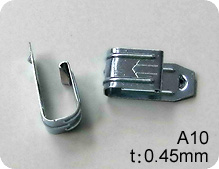 Metal Clip for plastic garment hangers model# A10