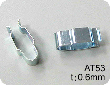 Metal Clip for plastic garment hangers model# AT53