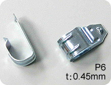 Metal Clip for plastic garment hangers model# P6