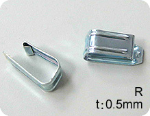 Metal Clip for plastic garment hangers model# R