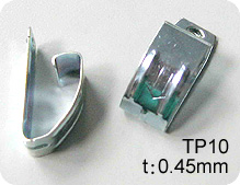 Metal Clip for plastic garment hangers model# TP10