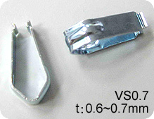 Metal Clip for plastic garment hangers model# VS